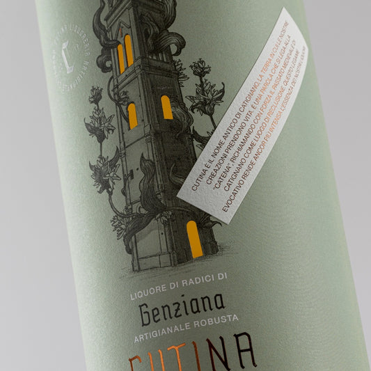Genziana La Robusta liquore artigianale abruzzese
