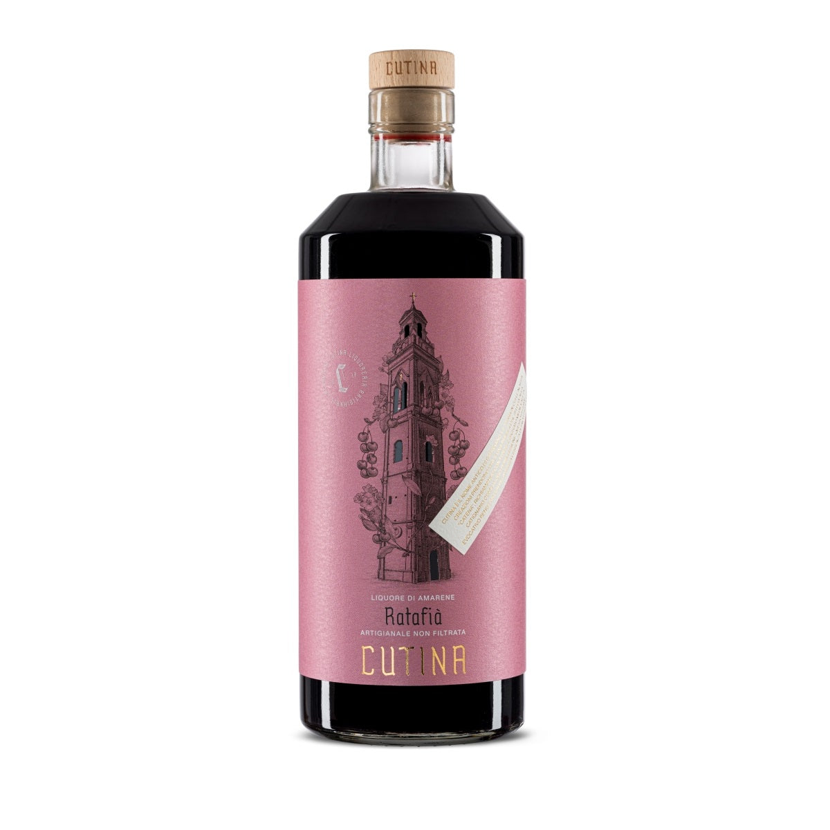 Ratafià Cutina liquore artigianale alle amarene