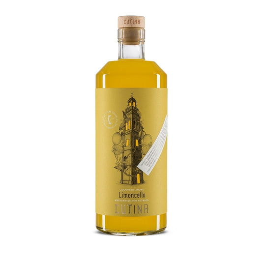 Limoncello Cutina liquore artigianale limoni di Sorrento