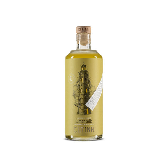 Limoncello Cutina liquore artigianale limoni di Sorrento